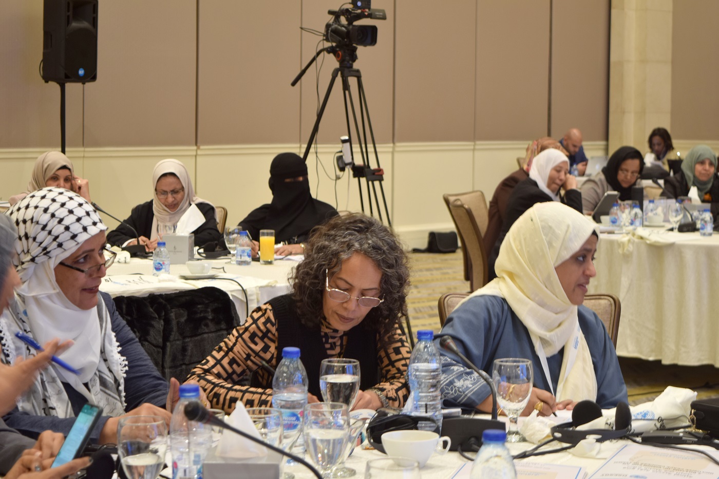 Participants during the meetings – Amman Consultation