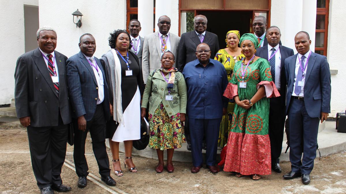 The team of facilitators at the 5th round of the inter-Burundi dialogue in Arusha, Tanzania, Octobre 2018