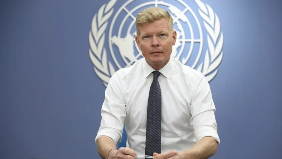 Special Envoy, Hans Grundberg