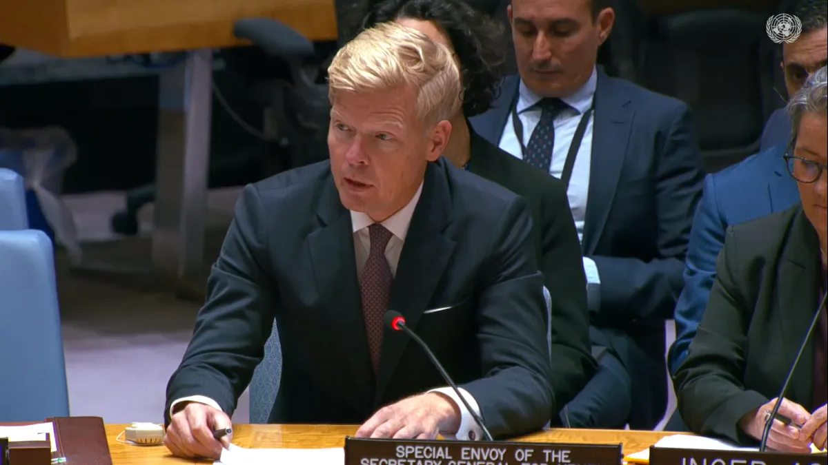 Special Envoy Hans Grundberg 