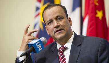 Ismail Ould Cheikh Ahmed, the Secretary General's Special Envoy for Yemen. UN Photo/Rick Bajornas