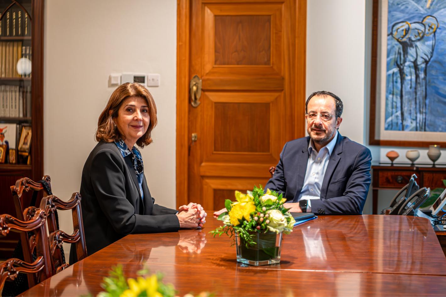 Meeting with the GC leader