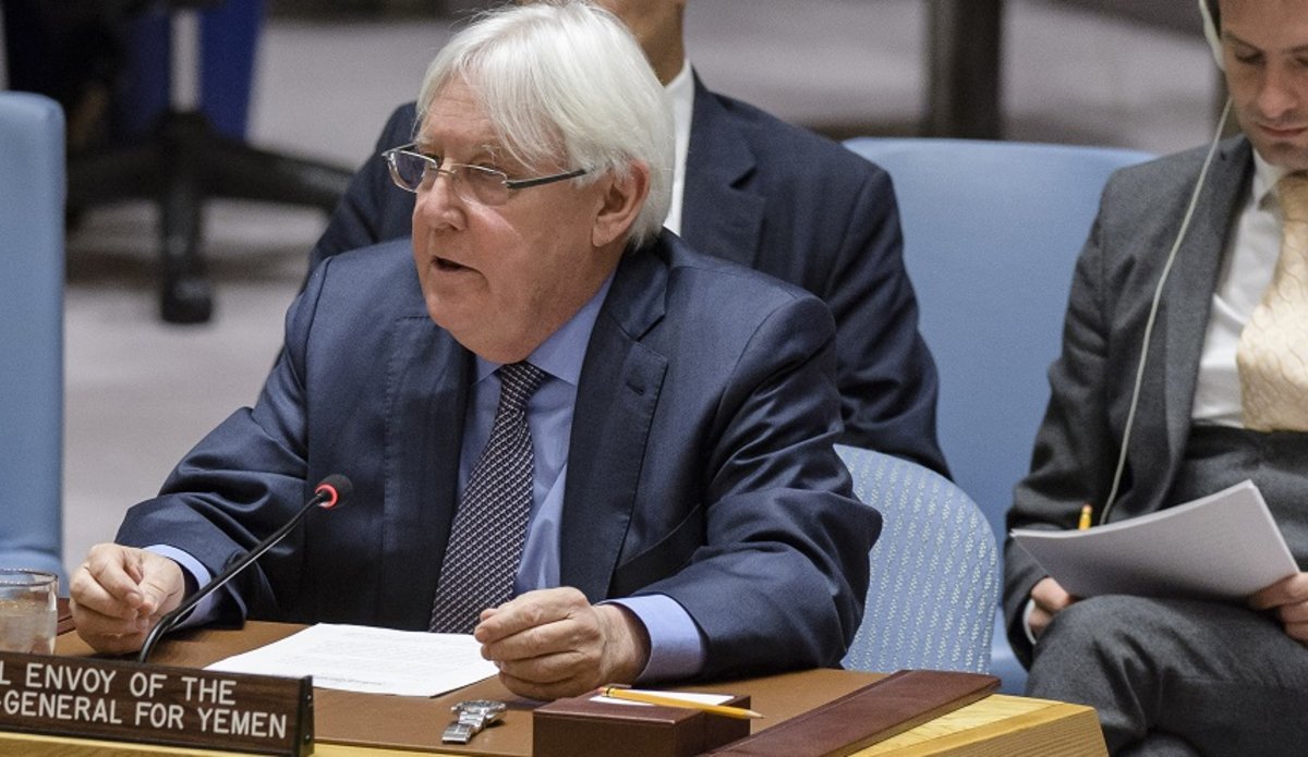 Martin Griffiths, Special Envoy for Yemen makes his first briefing to the Security Council | OSESGY