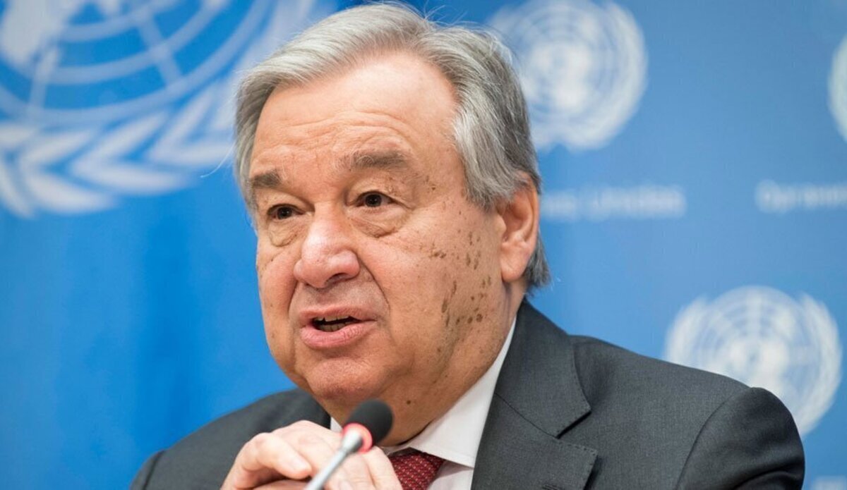 الأمين العام للأمم المتحدة أنطونيو غوتيريش