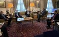 The UN Special Envoy for Yemen concludes his visit to Egypt
