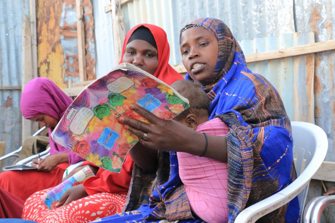Improving literacy among vulnerable women and children in Puntland 