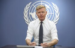 لقاء المبعوث الأممي الخاص هانس غروندبرغ مع المُشاهد